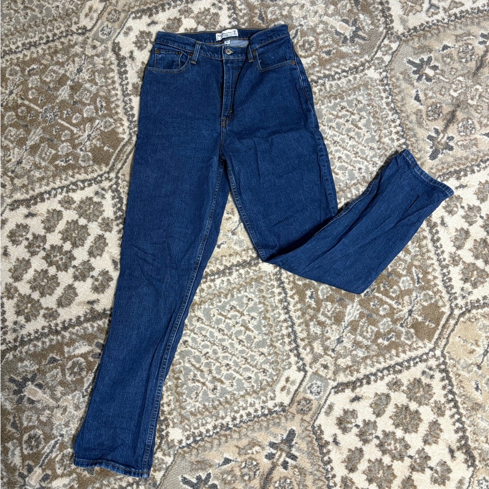 Abercrombie & Fitch Dark Blue Skinny Jeans